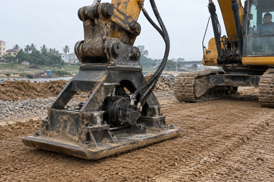 chất lượng đầm bàn rung thủy lực phụ thuộc vào điểm nào